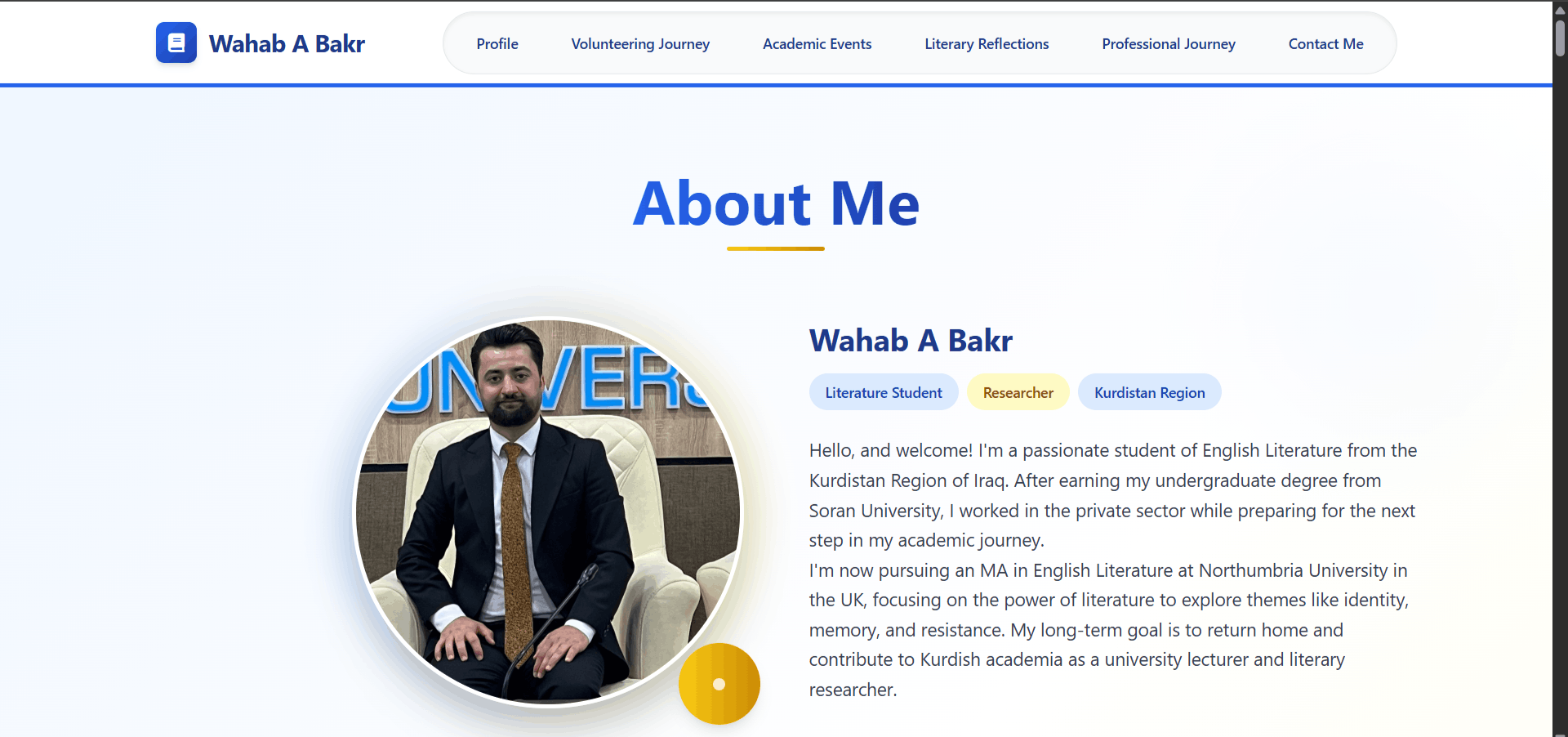 Wahab A Bakr Portfolio